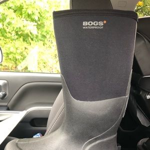 Women’s Bogs Carver Tall Black Wellington boots